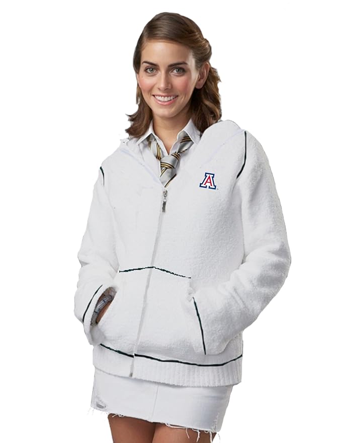 Amazon.com : NCAA University of Arizona Kashwere U Full-Zip Hoodie ... Amazon.com : NCAA University of Arizona Kashwere U Full-Zip Hoodie ...