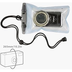 Aquapac Waterproof Underwater Camera Case with Hard Zoom Lens by AquaPac