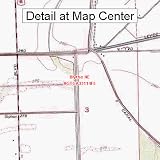 USGS Topographic Quadrangle Map - Blythe NE, California (Folded/Waterproof)
