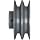 TB Woods 2AK3258 FHP Bored-To-Size, 3.25" Outside Body Diameter, 0.625" Bore Diameter V-Belt Sheave