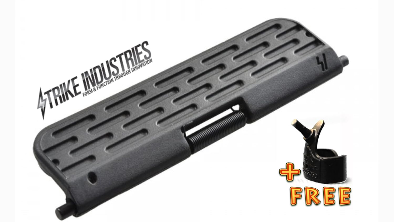 Strike Industies Ultimate " Enhanced " Dust Cover 308 version Black " CAPSULE " with Free Tool
Strike Industies Ultimate " Enhanced " Dust Cover 308 version Black " CAPSULE " with Free Tool
