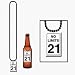 Beistle 57123 - No Limits 21 Beads And Bracelet Set - Black- Pack of 12