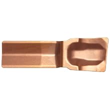 Sandvik Coromant Q-Cut 151.2 Carbide Parting Insert, GC1125 Grade, Multi-Layer Coating, 5F Chipbreaker, 1 Cutting Edge, L151.2-200 08-5F, 0.0039" Corner Radius, 20 Insert Seat Size (Pack of 10)