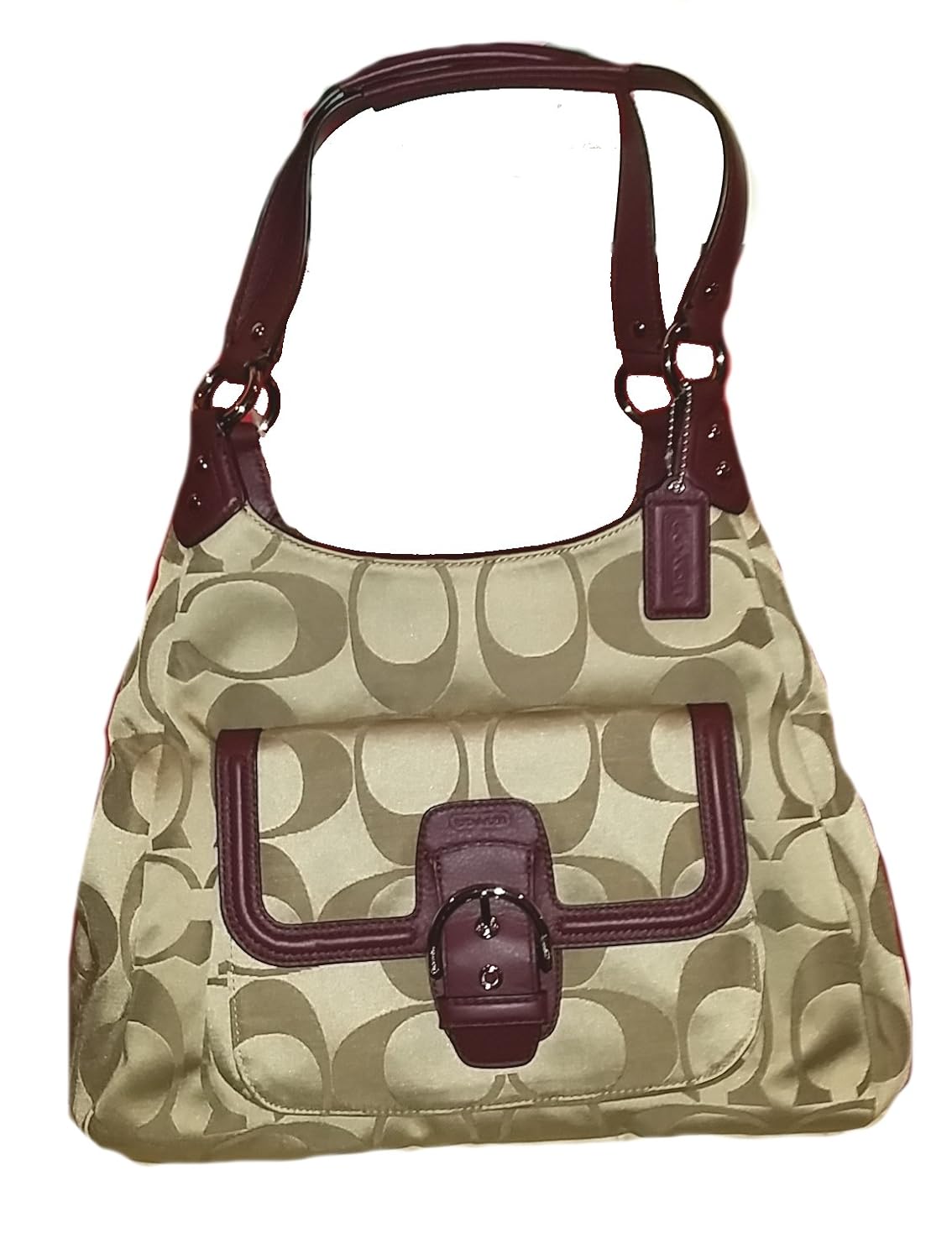 coach hobo khaki