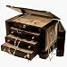 Extravagant Grand Java Mele Jewelry Box With Three Drawers