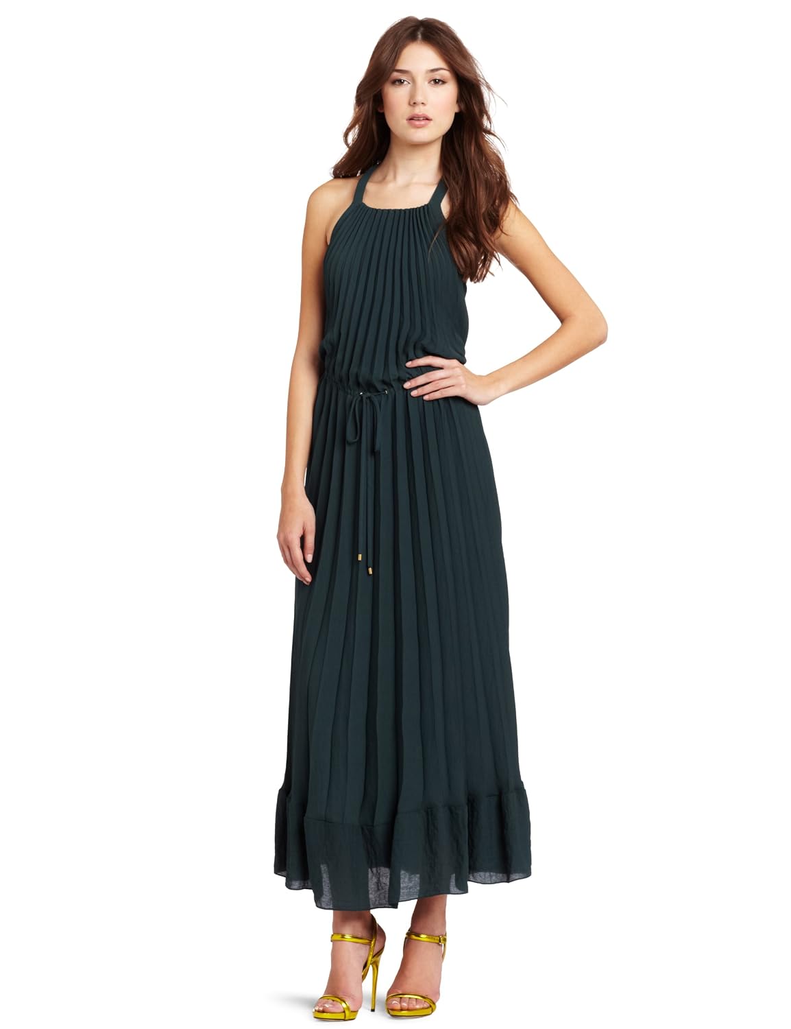 D-shopz: Rebecca Taylor Women's Pleated Gown D-shopz: Rebecca Taylor Women's Pleated Gown