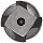 Union Butterfield T400 High Speed Steel Core Drill Bit, Black Oxide Finish, Morse Taper Shank, Spiral Flute, 118 Degree Point Angle, 11/16"