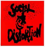 Social Distortion - Black & Red Clown Logo - Sticker / Decal