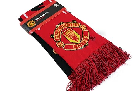 manchester united scarf