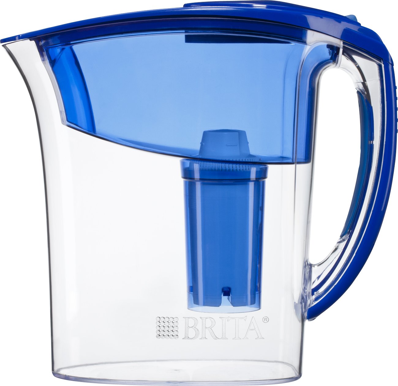 Brita Atlantis Water Filter Pitcher, Blue, 6 Cup , New, Free Shipping