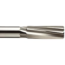 Union Butterfield 4535 High-Speed Steel Chucking Reamer, Right Hand Spiral Flute, Round Shank, Uncoated (Bright) Finish