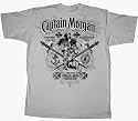 Captain Morgan Original Spiced Puerto Rican Rum Alcohol Captain Nest Adult Silver T-Shirt