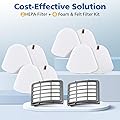 Linniw 4+2 Pack Filters for Shark Vacuum Navigator Lift Away