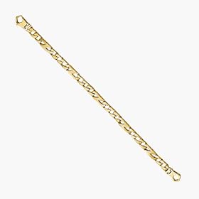 14K Yellow Gold Mens Bracelet by B2C Jewels