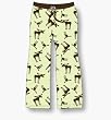 Funky Moose Womens Pajama Pant Cotton Knit