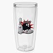 Bowling 16 oz Insulated Beverage Tumbler, Clear