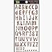 Glitz Design C2169 Cardstock Alphabet - Sparrow - Case of 8