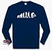 Suchen : BMX evolution of moving speedbike extreme sports Longsleeve-T-Shirt S-XXL