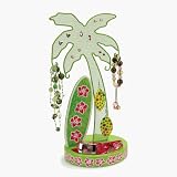 Jewelry Holder - Palm Tree and Surfboard Design