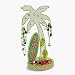 Jewelry : Jewelry Holder - Palm Tree and Surfboard Design