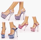 CENTERSTAGE-708T, 6 3/4'' Sandal On 2 3/4 '' Platform, by Pleaser USA