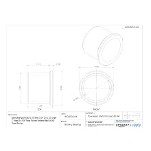 Bunting Bearings EF242824 1 1/2" Bore x 1 3/4" OD x 1 1/2" Length 2" Flange OD x 3/16" Flange Thickness Powdered Metal SAE 841 Flanged Bearings