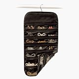 Hanging Jewelry Organizer - 37 Pocket in Black