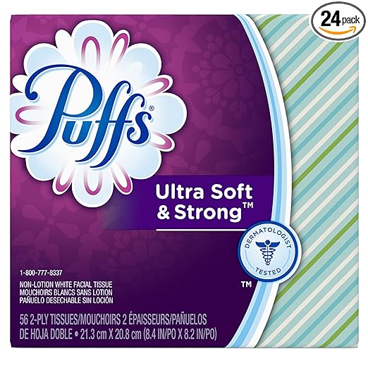 *SUPER PRICE!* Amazon Puffs Ultra Soft & Strong Facial Tissues (Pack