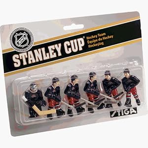 Stiga Columbus Blue Jackets NHL Table Top Hockey Team Pack by 