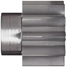 Boston Gear Spur Gear, 14.5 Pressure Angle, Steel, Inch, 5 Pitch
