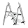 Polder Ultra light Aluminum 5-Step Ladder