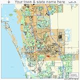 Huge Street & Road Map of Bonita Springs, Florida FL - Printed
poster size wall atlas of your home t