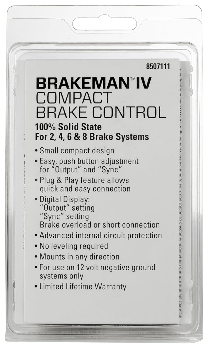 Reese Towpower 8507111 Brakeman IV Compact Brake Control