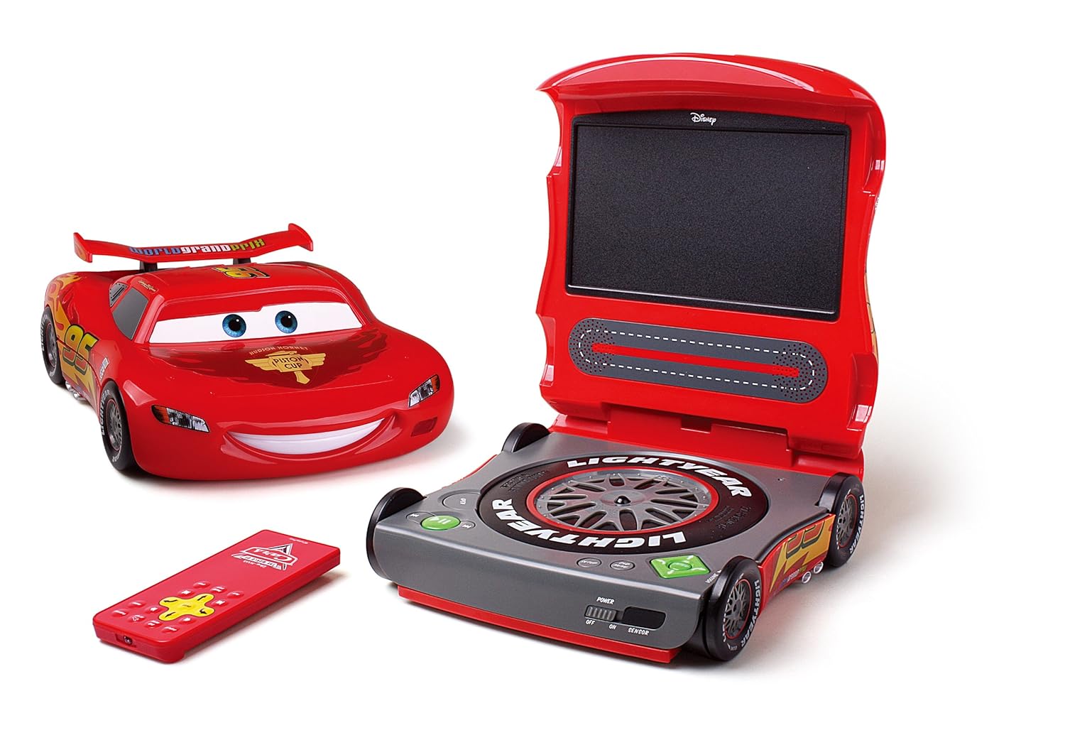 Starlite Disney Cars C7200PD 7 inch Portable DVD Player Red eBay
