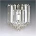 Kitchen & Housewares : 2 Lamp Acrylic Sphere & Chrome Plated Wall Light