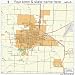 Huge Street & Road Map of Nevada, Missouri MO - Printed poster size wall atlas of your home town