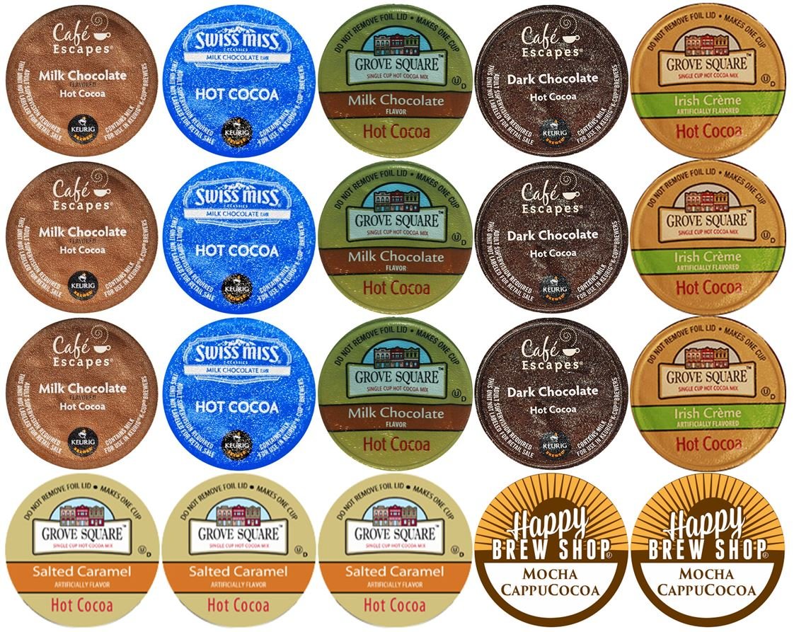 Amazon Hot Chocolate KCup Sampler Pack Only 19.95 Drugstore Divas
