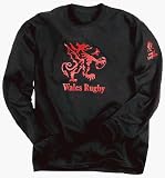 WALES LOGO T-SHIRT (BLACK) LONG SLEEVE