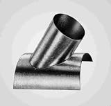 Chimney Plus 350403 3 Inch x 45 Degree 26 Guage Galvanized Vent Saddle