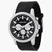 Michael Kors Mk8040 Men's Chronograph Black Dial & Black Silicone Strap Watch