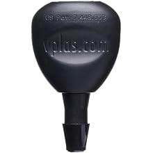 Value Plastics Black ABS Housing Tube Fitting, Barbed Quick Connect, Tube ID, Female