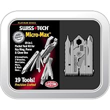Swiss+Tech ST53500 Micro-Max Xi 19-in-1 Key Ring Multi-Function Tool