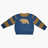 Hartstrings Pullover Sweater with Bear Applique