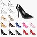 SEDUCE-420, 5 Classic Pump in 17 Colors in Leather, Patent or Velvet up to Size 16