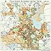 Huge Street & Road Map of Lakeland, Florida FL - Printed poster size wall atlas of your home town