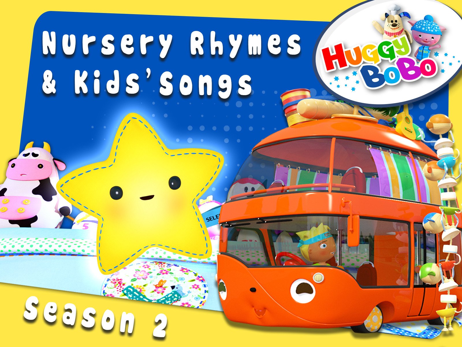 Watch 'Nursery Rhymes And Kids' Songs By HuggyBoBo' on Amazon Prime Video UK NewOnAmzPrimeUK