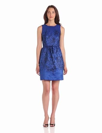 Taylor Dresses Women's Shadow Floral Dinner Dress, Electric Blue/Black ... Taylor Dresses Women's Shadow Floral Dinner Dress, Electric Blue/Black ...