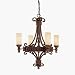 Capital Lighting - 3654CU-288 - 4 Light Chandelier - Crusted Umber Finish / Rust Scav...