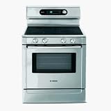 Bosch Evolution Electric Free Standing Range, 700 Series Pro Style, 4.6 cu.ft, self-cleaning - Model