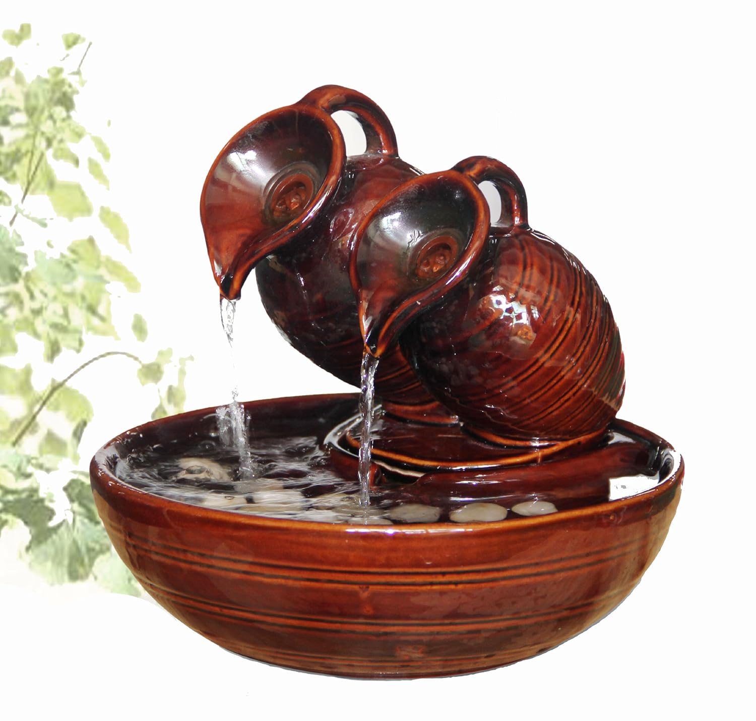 Decorative Pot Fountains with 2 Tier, 3 Tier and More.